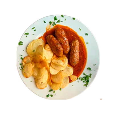Plato BRATWURST ALEMAN